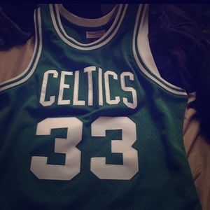 Larry Bird Mitchell and Ness Celtics Jersey